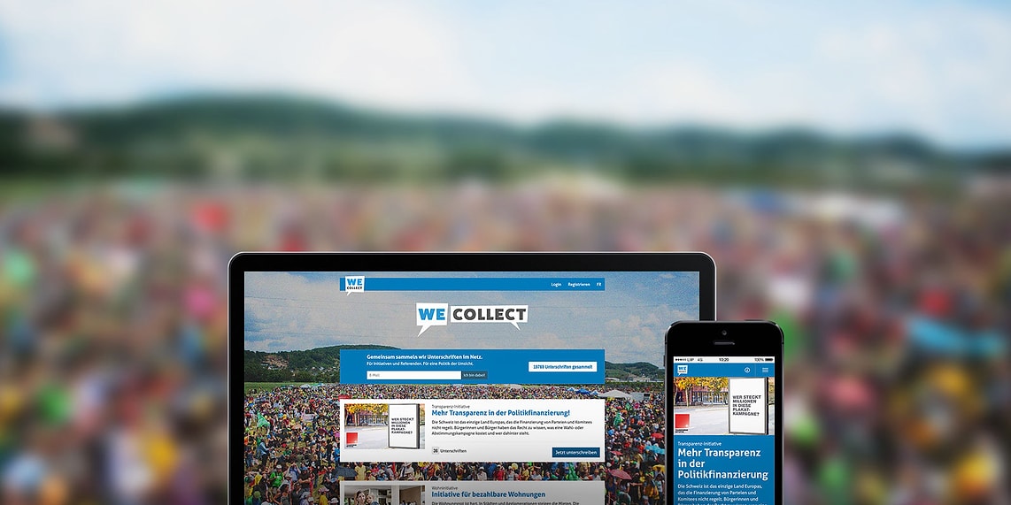 Wecollect: La Démocratie Catapultée Sur Le Net · Blog · Liip