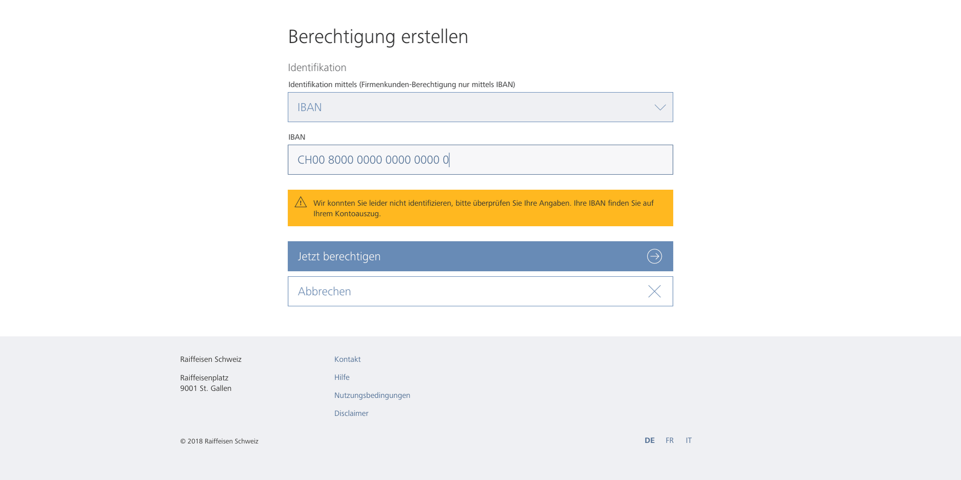 Simplified Raiffeisen login · Blog · Liip