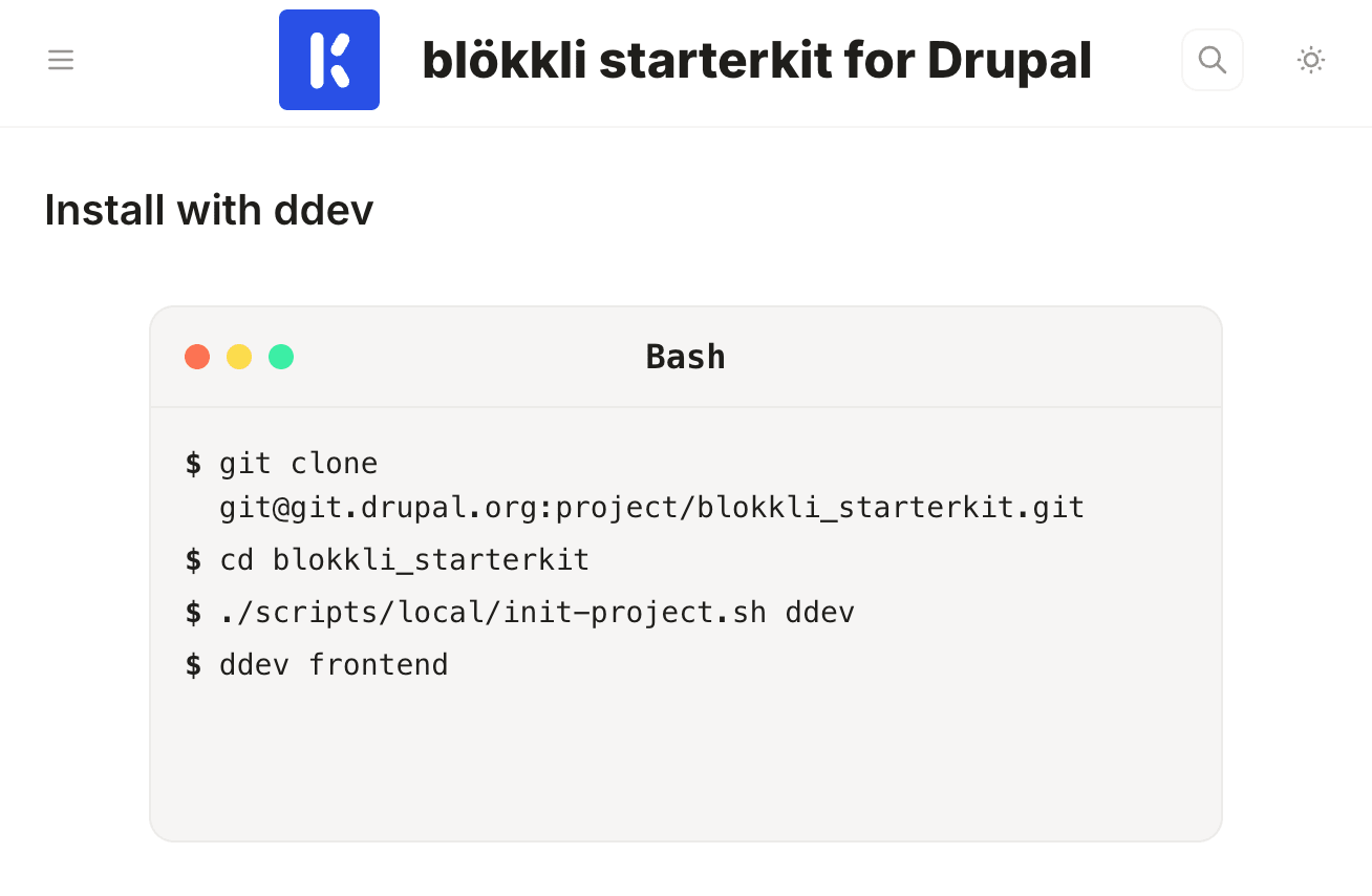 Blockki blökkli Starterkit released · Blog · Liip