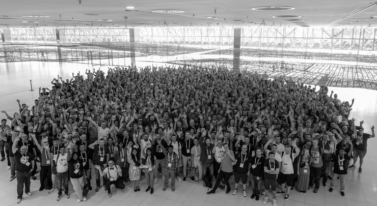 DrupalCon Barcelona Group picture by Bram Driesen