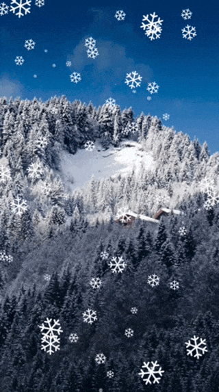 Snow Background Effect
