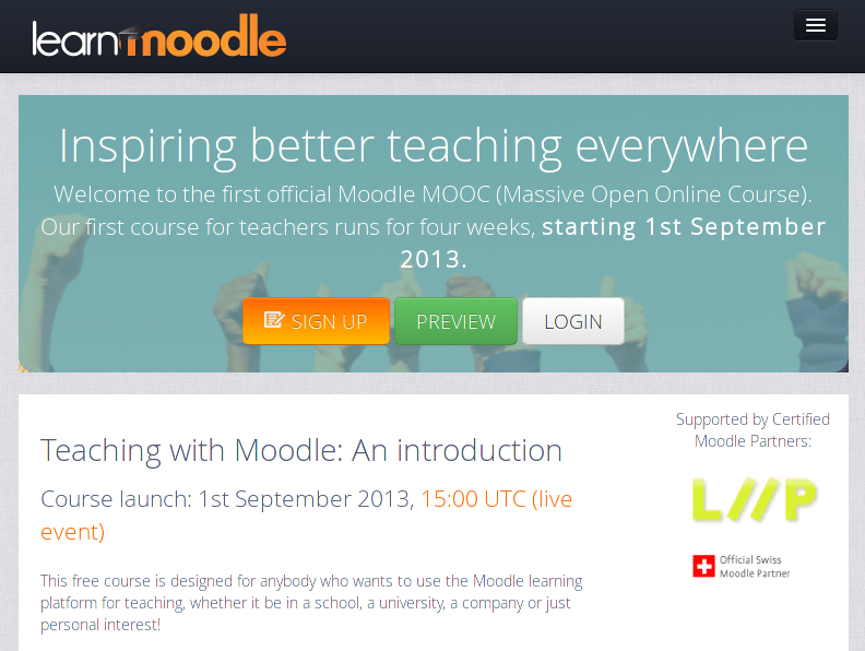 moodle mooc screenshot