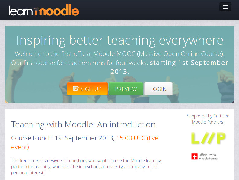 moodle mooc screenshot