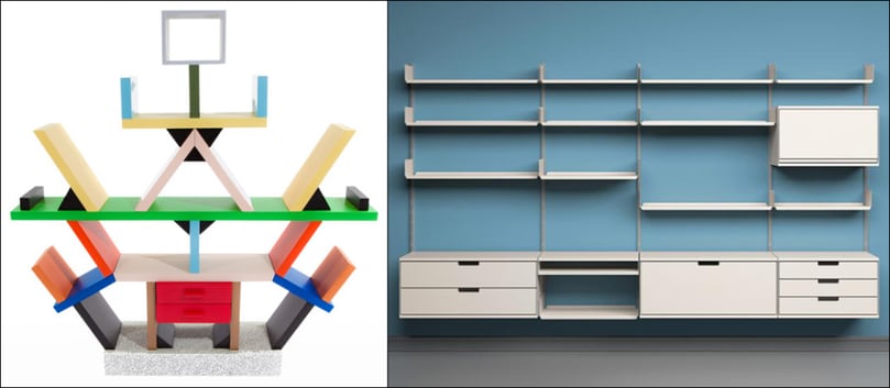 Produktdesign von Sottsass und Rams