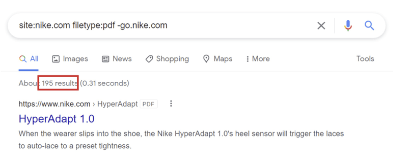 Google search operator to find PDFs and other documents in Google search - filetype:PDF