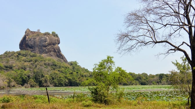 Lion rock of Sigiriya, Sri Lanka