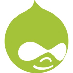 Drupal logo Liip green