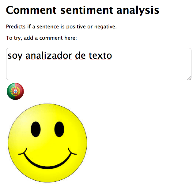 portugese sentiment analysys